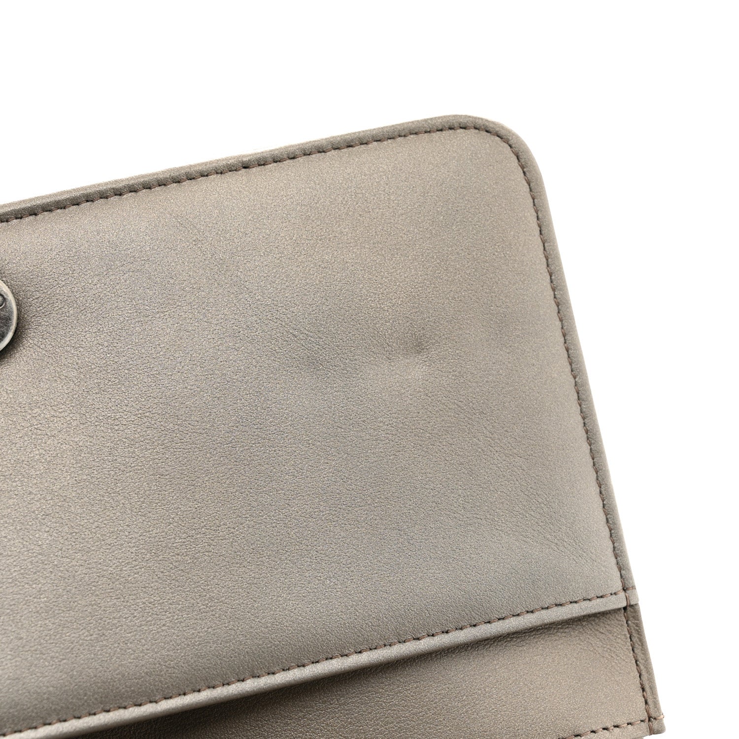 Chanel Metallic Caviar Quilted Boy Wallet On Chain WOC Copper 12 of 13