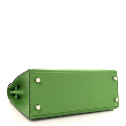 Hermes Epsom Kelly Sellier 25 Vert Yucca 4 of 10