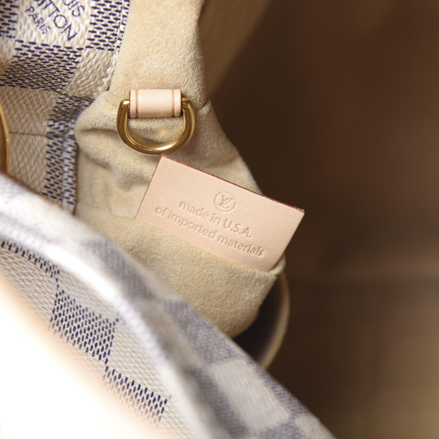 Louis Vuitton Damier Azur Artsy MM 7 of 10