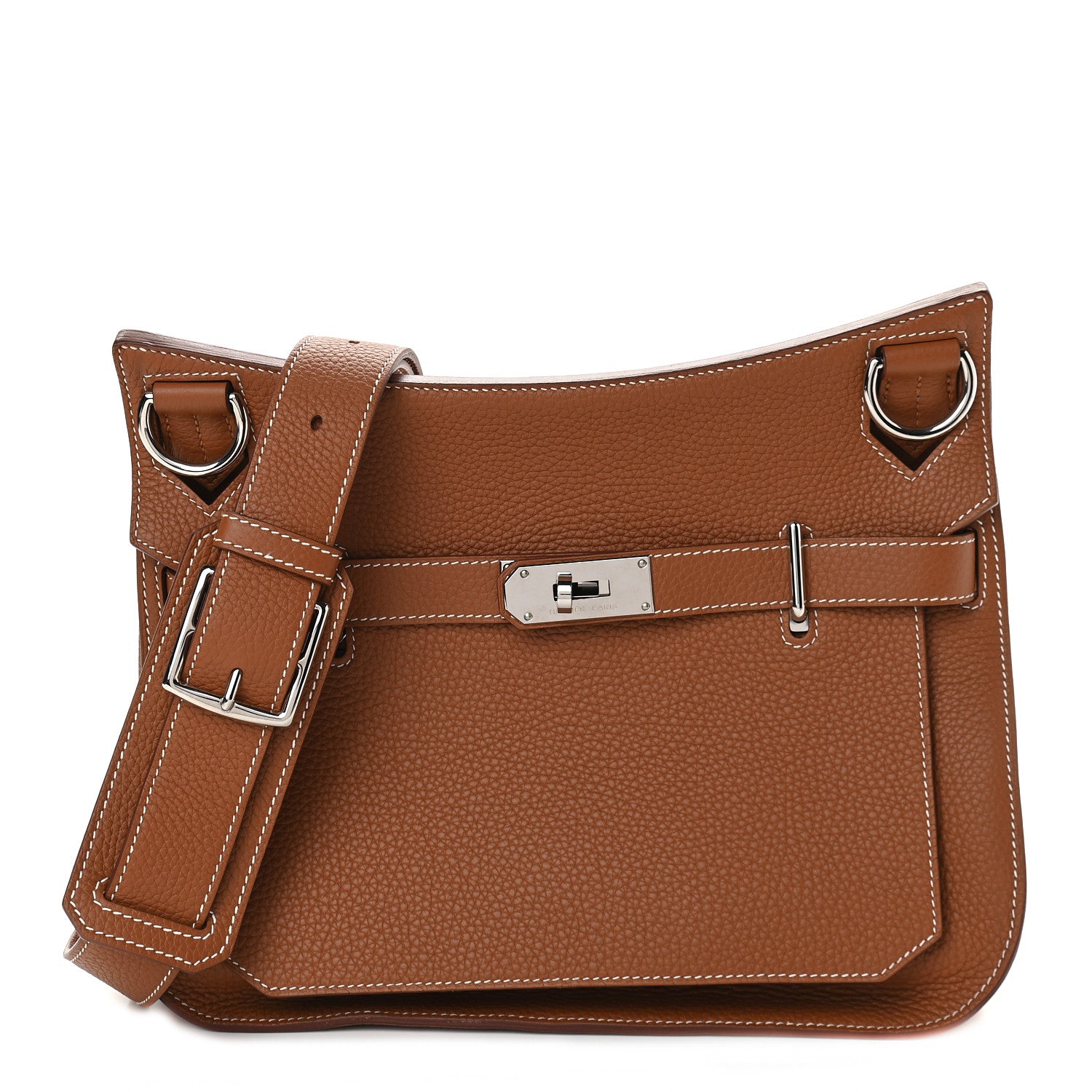 Hermes Taurillon Clemence Jypsiere 31 Gold 1 of 8