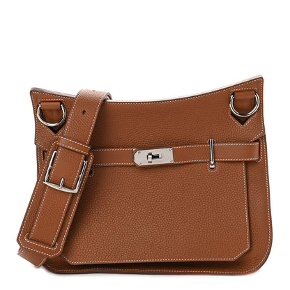 Hermes Taurillon Clemence Jypsiere 31 Gold 1 of 8