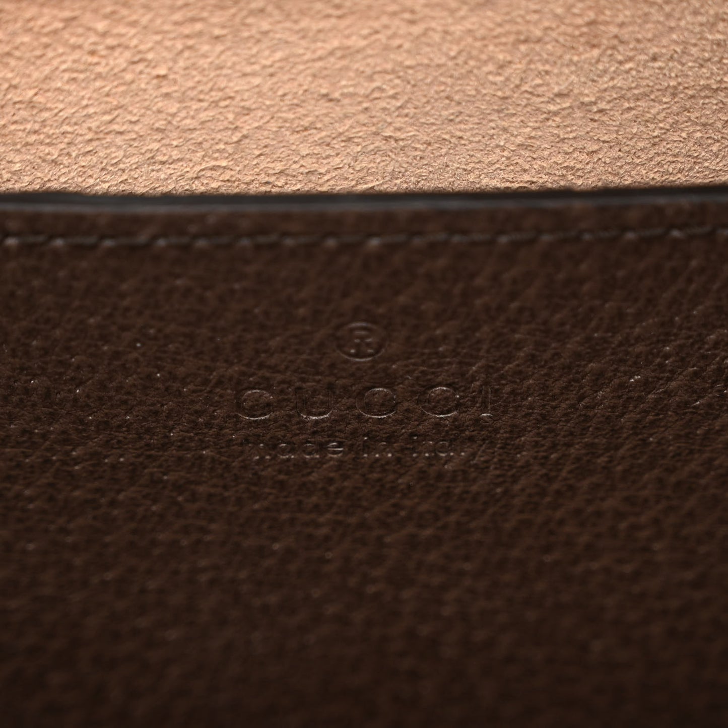GG Supreme Monogram Web Small Ophidia Bucket Bag Brown