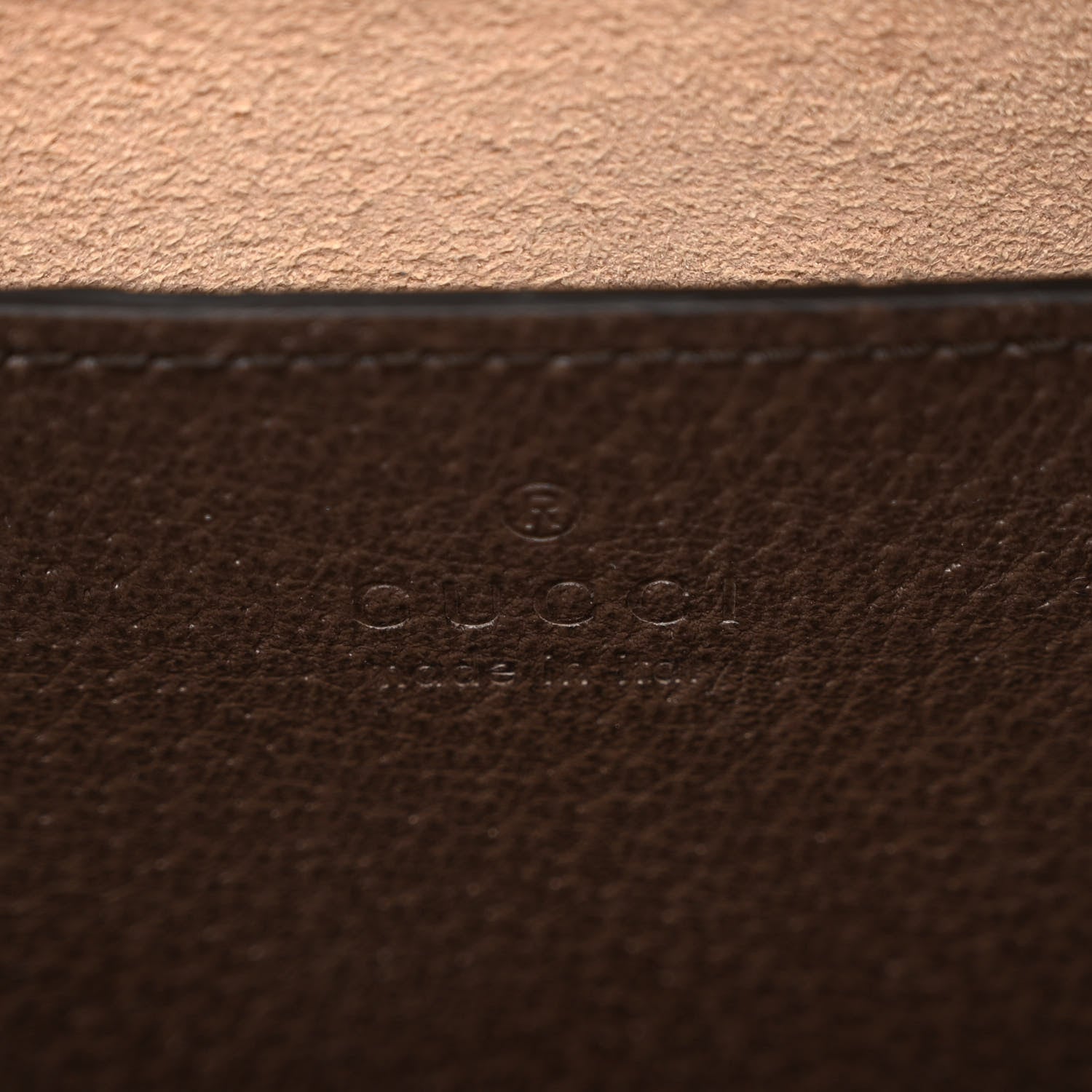 Gucci GG Supreme Monogram Web Small Ophidia Bucket Bag Brown 6 of 9