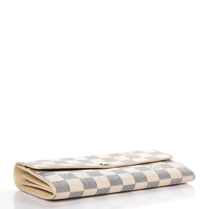 Louis Vuitton Damier Azur Sarah Wallet 4 of 8