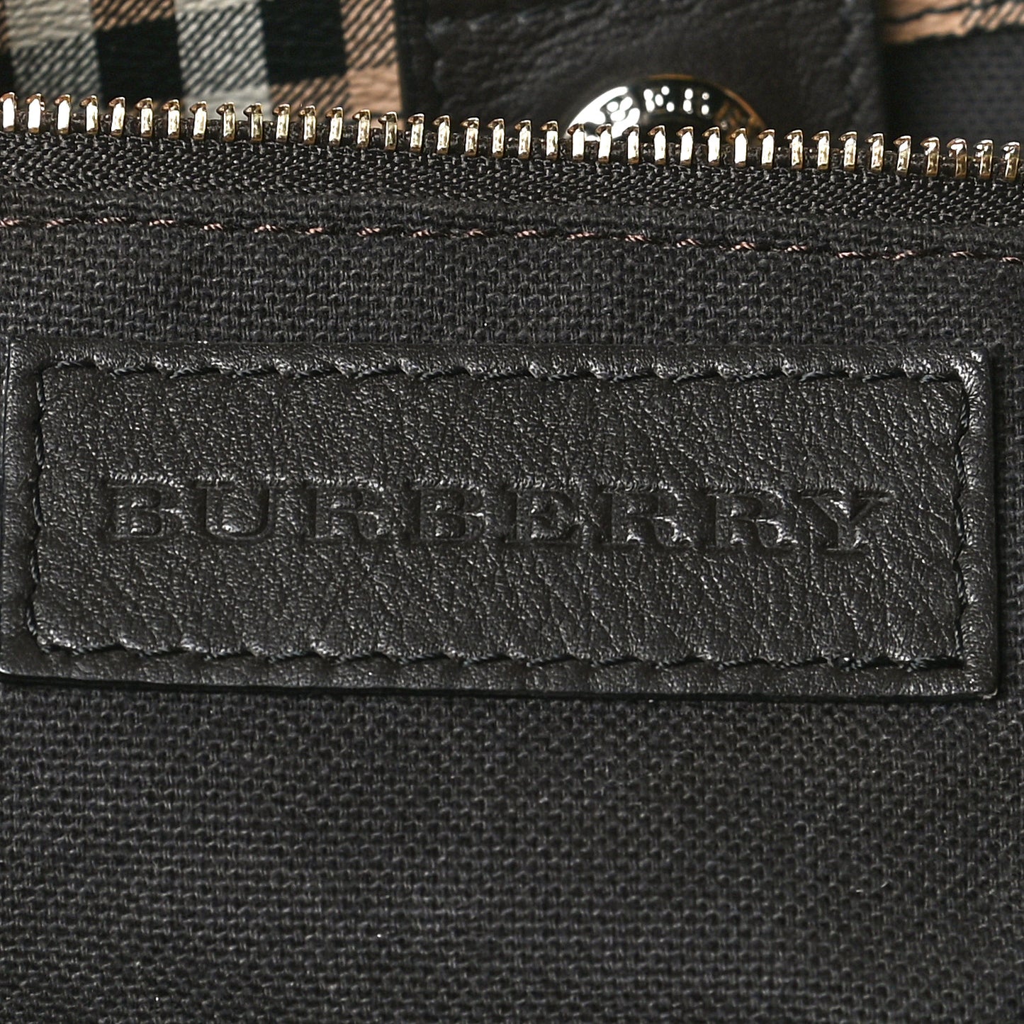 Haymarket Check Small Canterbury Tote Chocolate