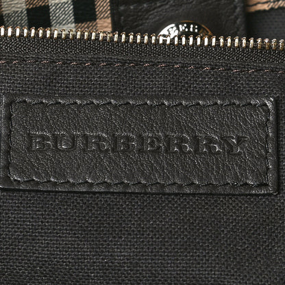 Burberry Haymarket Check Small Canterbury Tote Chocolate 6 of 18
