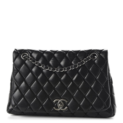 Chanel Lambskin Large New Bubble Flap Black 1 of 10