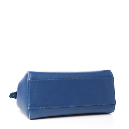 Fendi Nappa Colorblock Mini Peekaboo Iconic Satchel Iris Magenta Bubblegum 4 of 13
