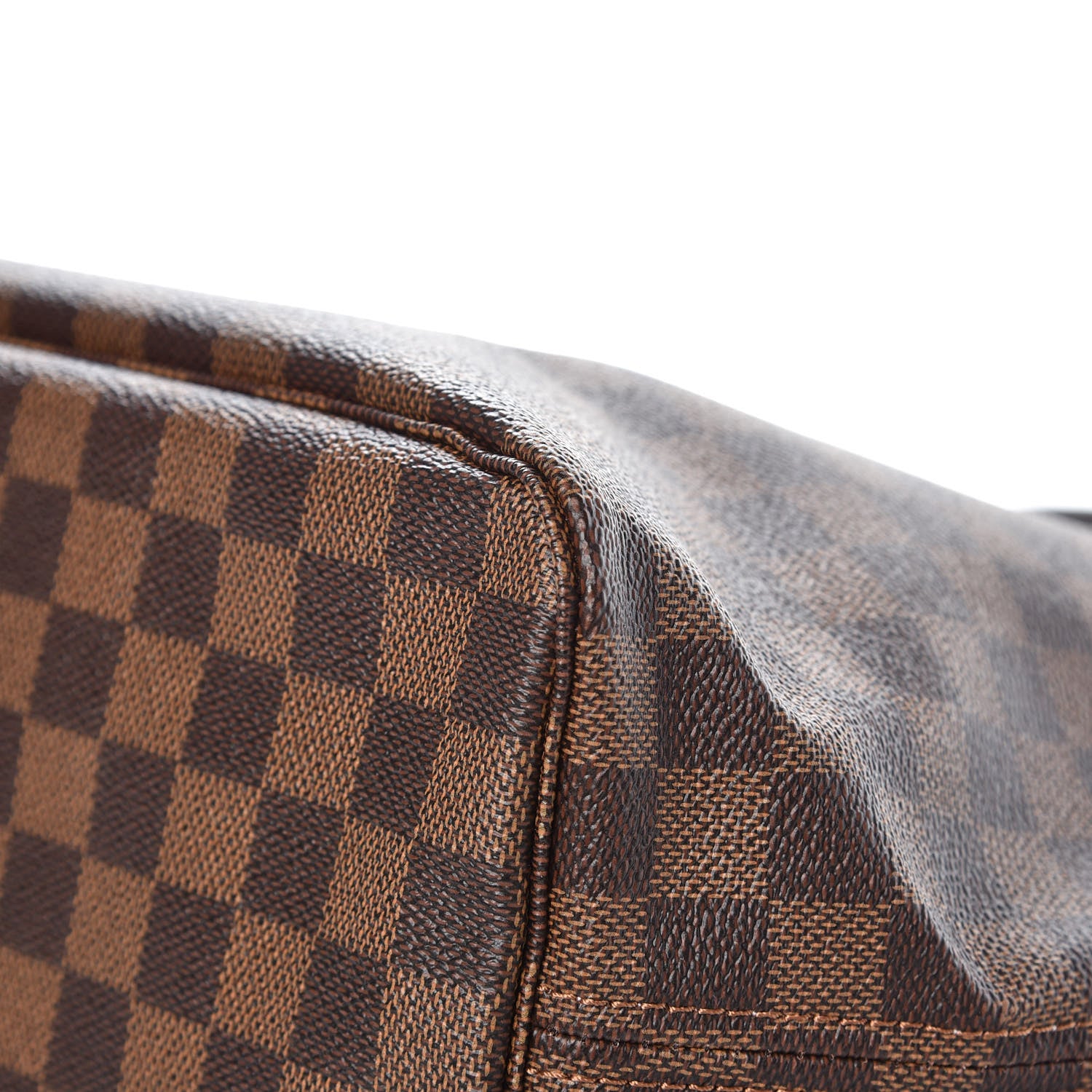 Louis Vuitton Damier Ebene Neo Neverfull MM Rose Ballerine 9 of 10