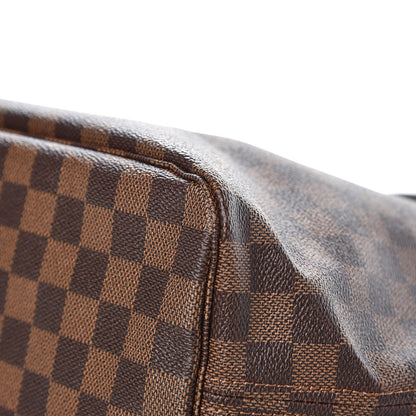 Louis Vuitton Damier Ebene Neo Neverfull MM Rose Ballerine 9 of 10