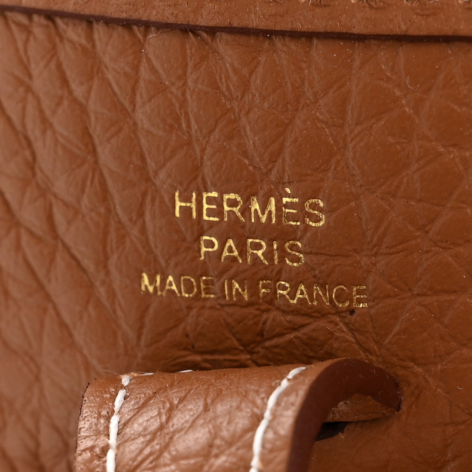 Hermes Taurillon Clemence Evelyne TPM Gold 6 of 11