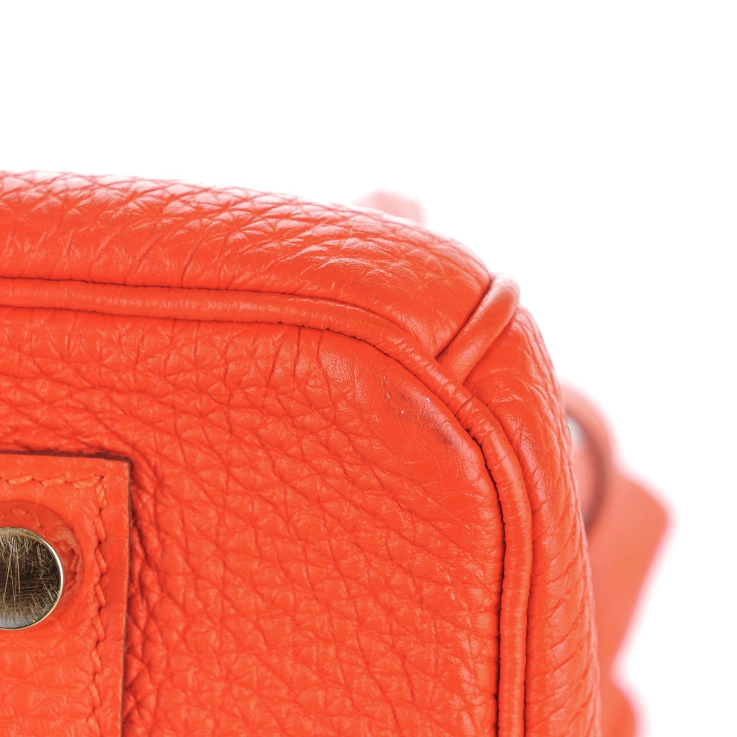 Hermes Togo Birkin 35 Capucine 26 of 26