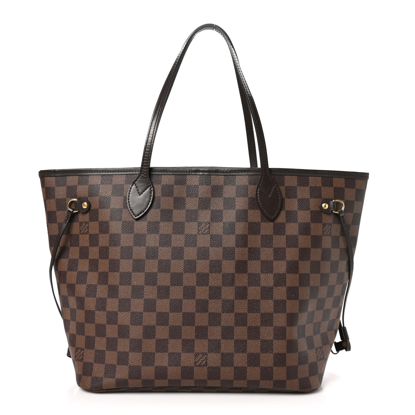 Damier Ebene Neo Neverfull MM Rose Ballerine