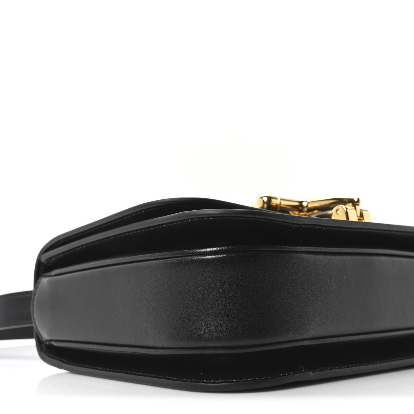 Calfskin Siena Small Shoulder Bag Black