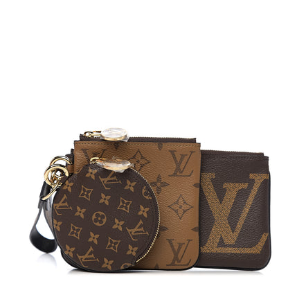 Louis Vuitton Reverse Monogram Giant Trio Pouch 1 of 9