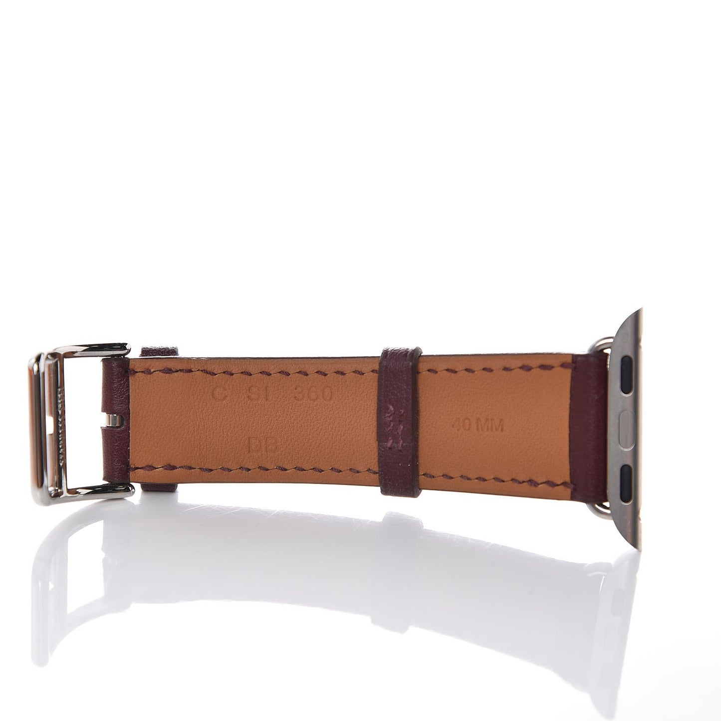 Swift 40mm Apple Watch Double Tour Band Bordeaux Rose Extreme Rose Azalee