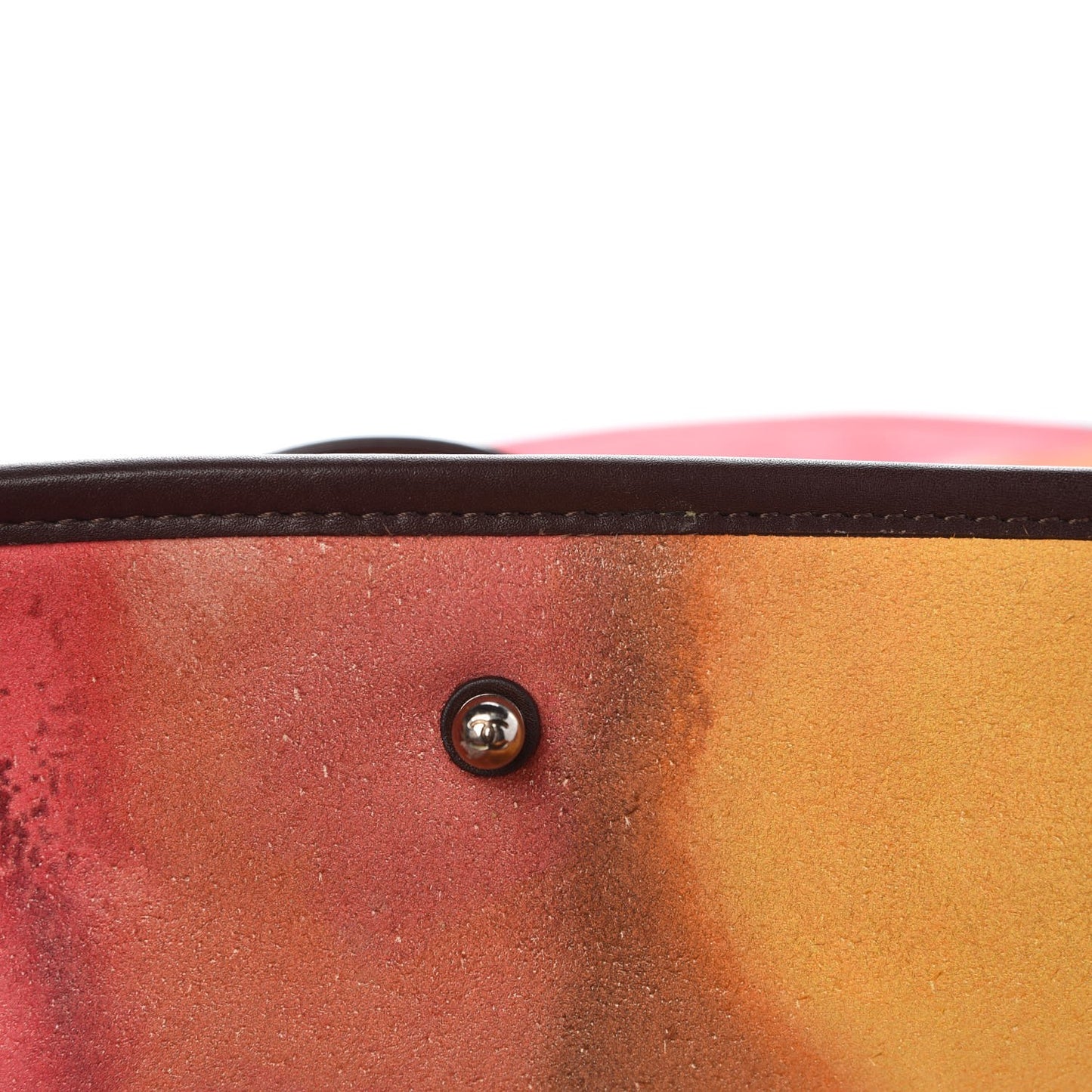 Printed Ultra Soft Lambskin Medium Flower Power Messenger