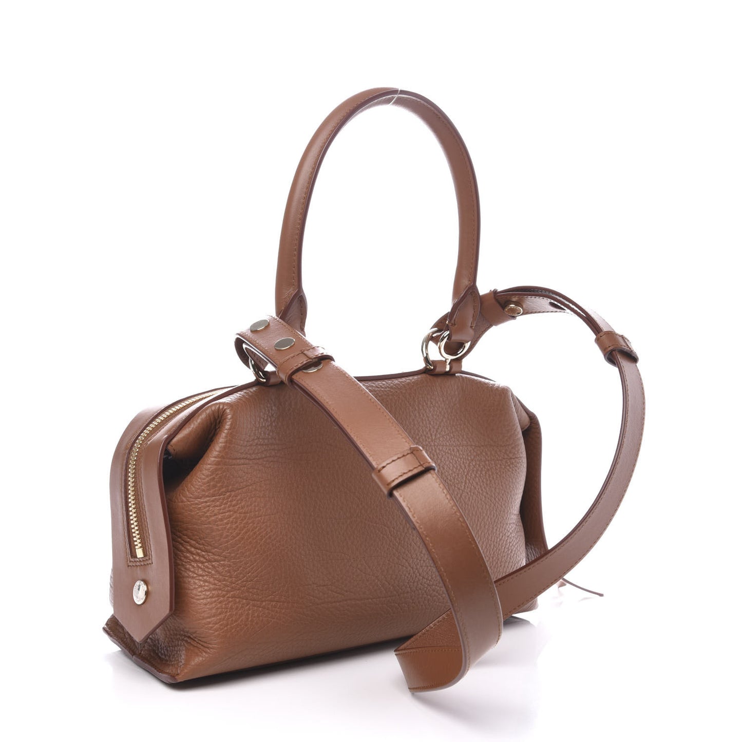 Calfskin Small Sway Cognac