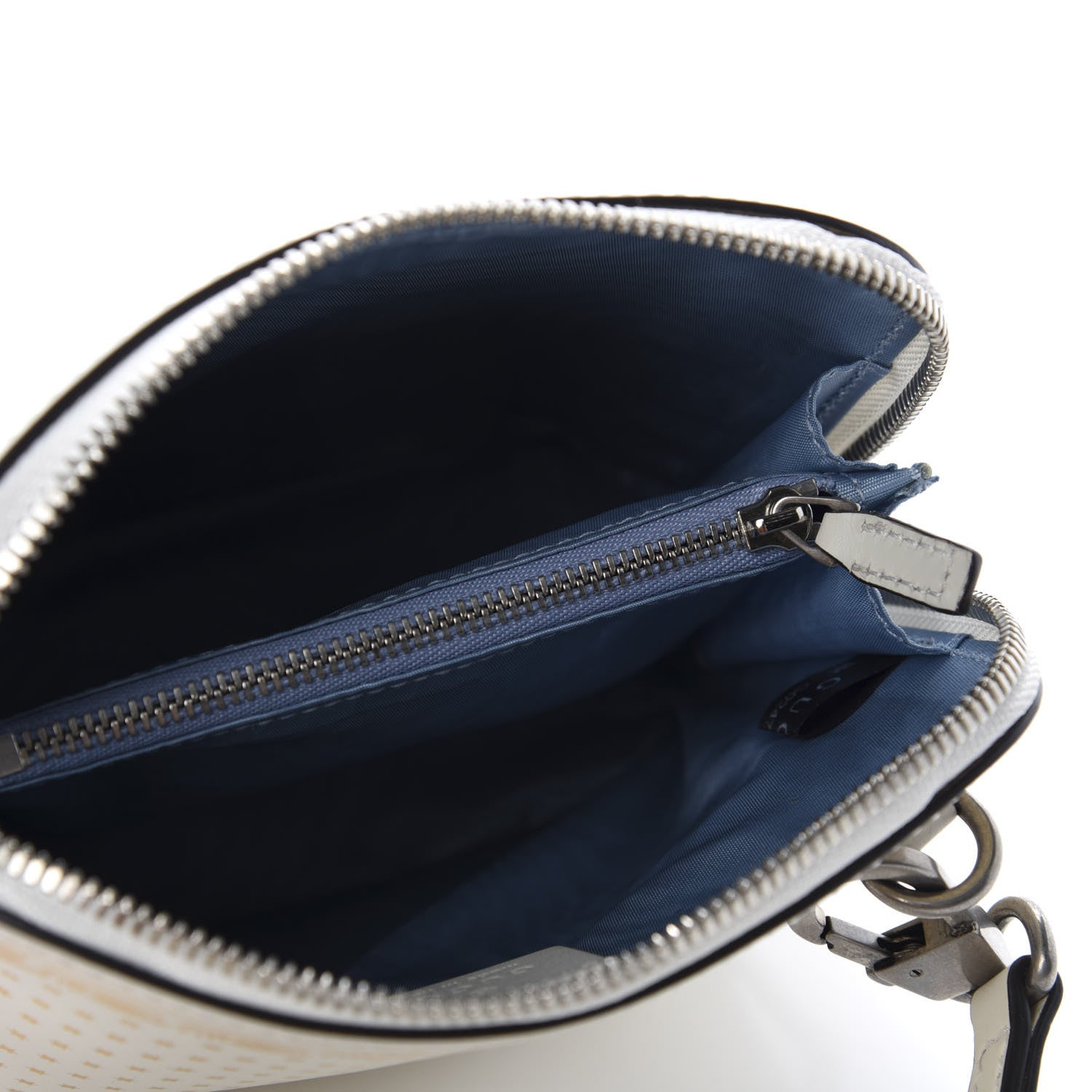 Gucci X SEGA Calfskin GUCCY Stars Mini Dome Shoulder Bag Mystic White Gold 5 of 11