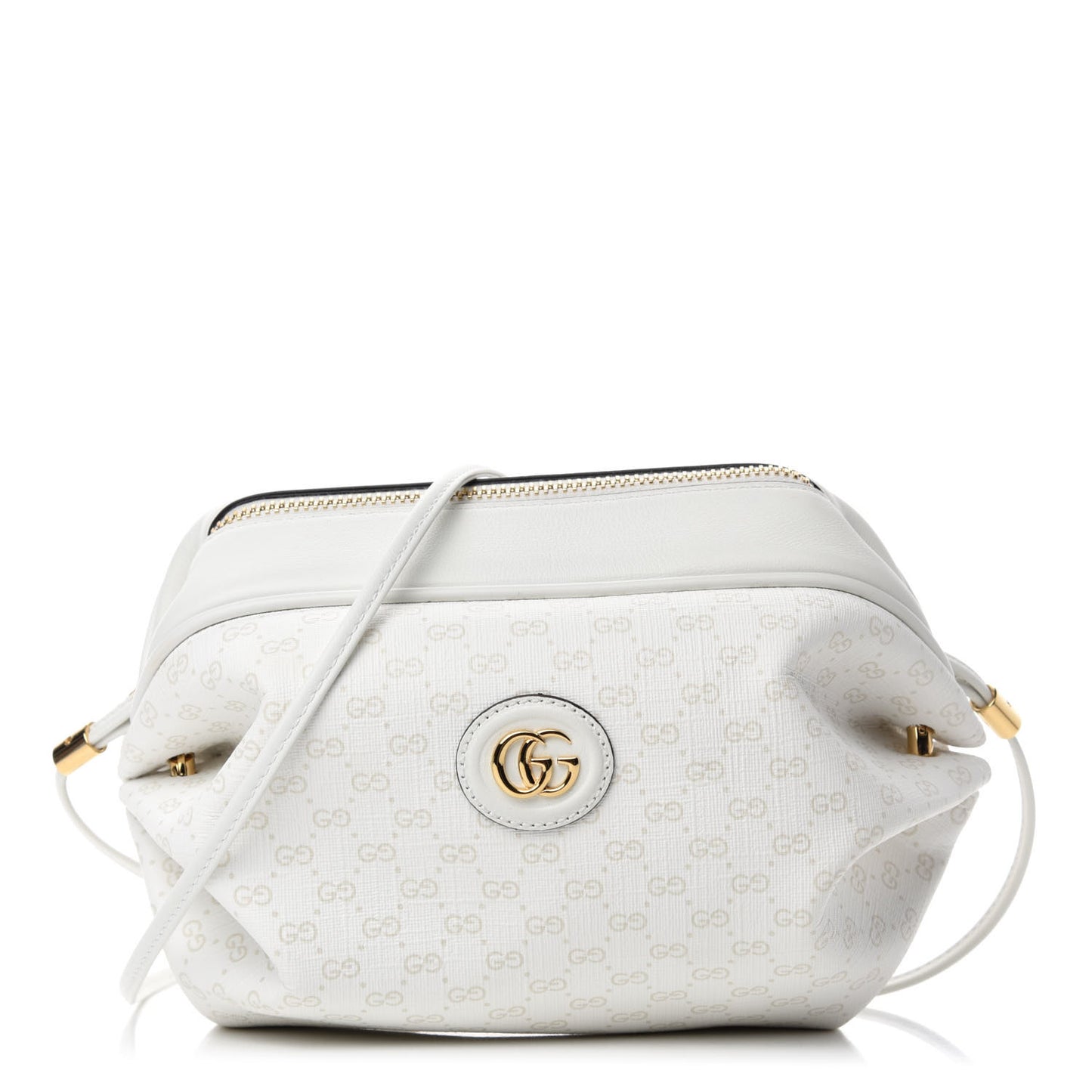 Mini Vintage GG Supreme Monogram GG New Candy Crossbody Great White