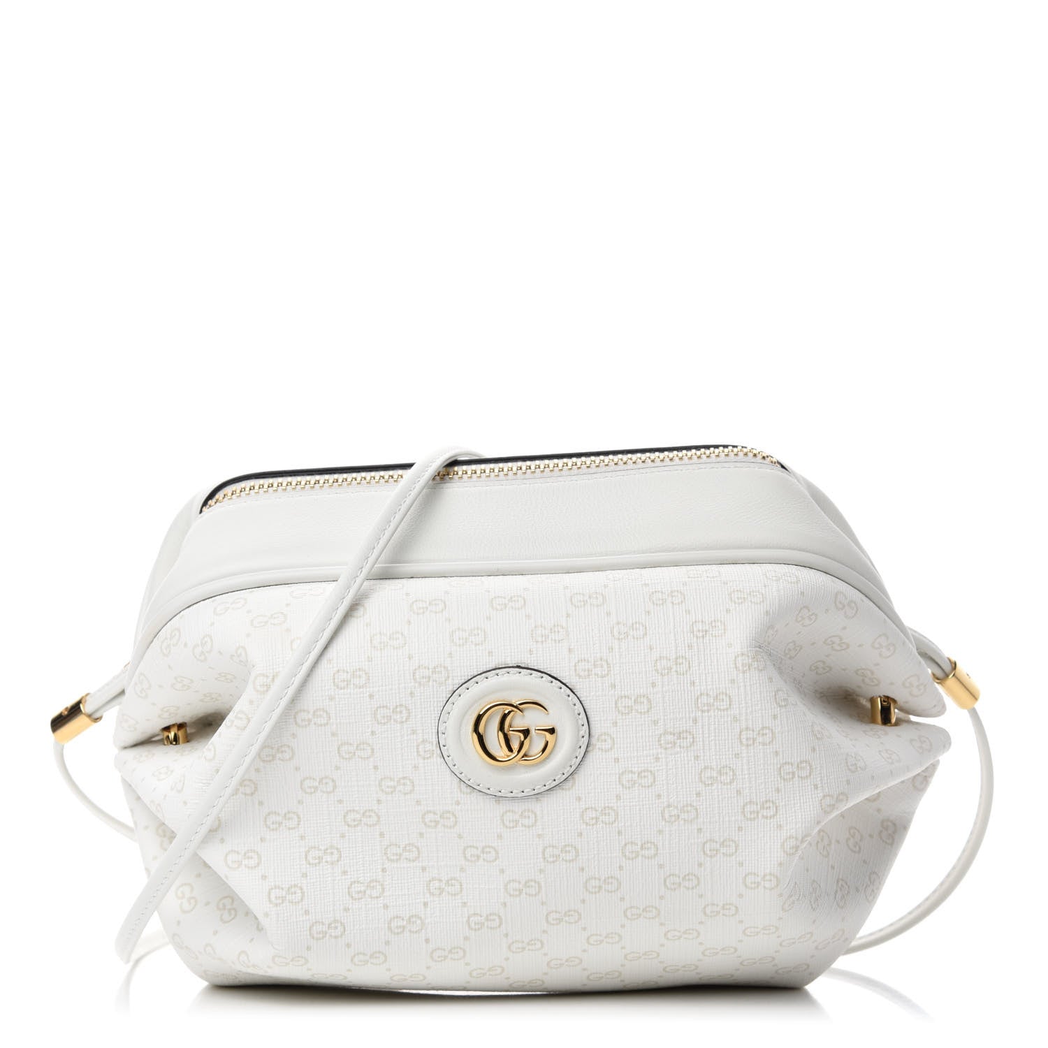Gucci Mini Vintage GG Supreme Monogram GG New Candy Crossbody Great White 1 of 11
