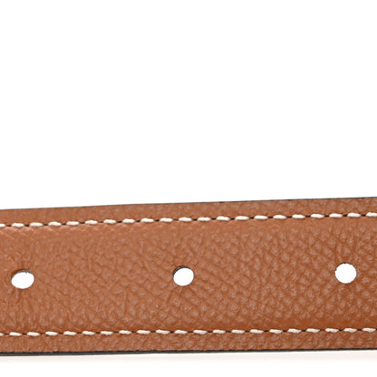 Hermes Box Togo 24mm Mini Martelee H Belt 95 38 Black Gold 3 of 7