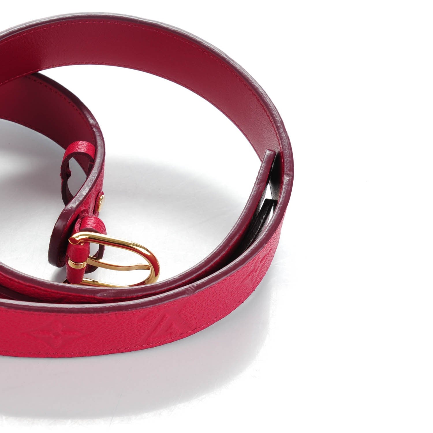 Louis Vuitton Empreinte Gracieuse 30mm Belt 85 34 Fuchsia 9 of 9