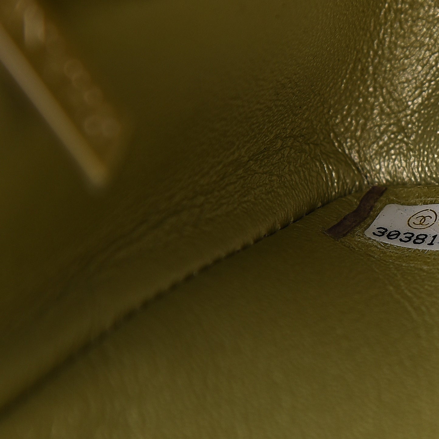 Metallic Goatskin Quilted Mini 2.55 Reissue Flap Multicolor