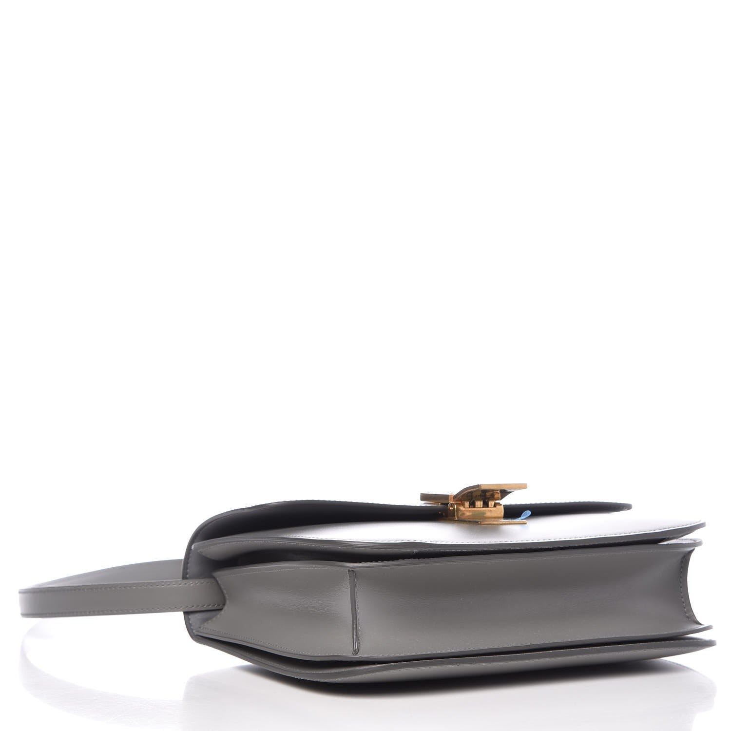 Celine Box Calfskin Medium Classic Box Flap Bag Zinc 4 of 7