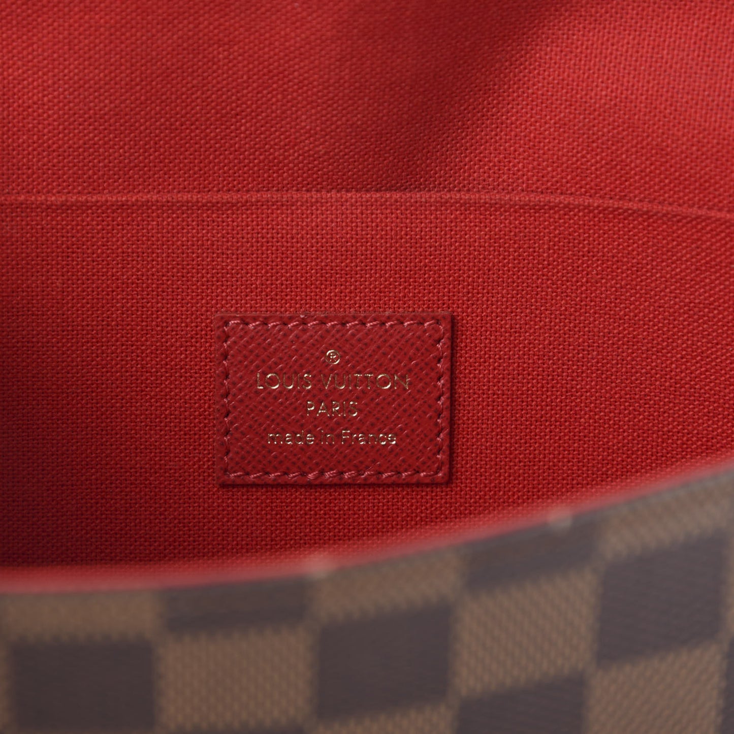 Damier Ebene Pochette Felicie Chain Wallet