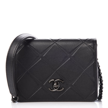 Chanel Calfskin Mini Propeller Flap Black 1 of 9