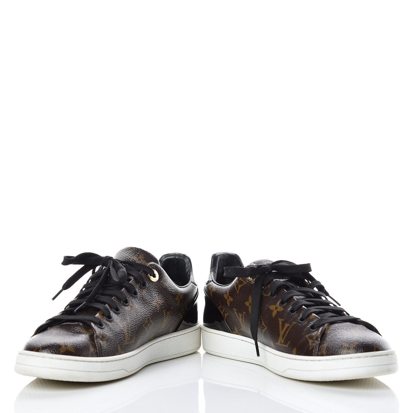 Patent Monogram Frontrow Sneakers 41