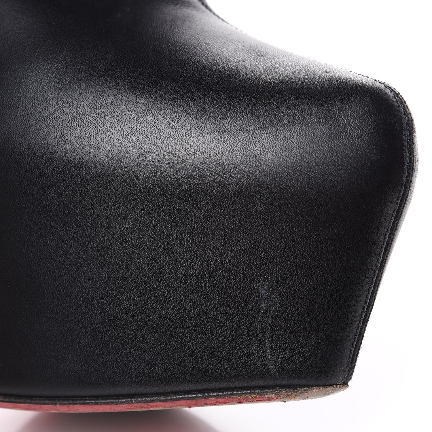 Christian Louboutin Calfskin Daf Booty 160 Ankle Boots 40 Black 8 of 13