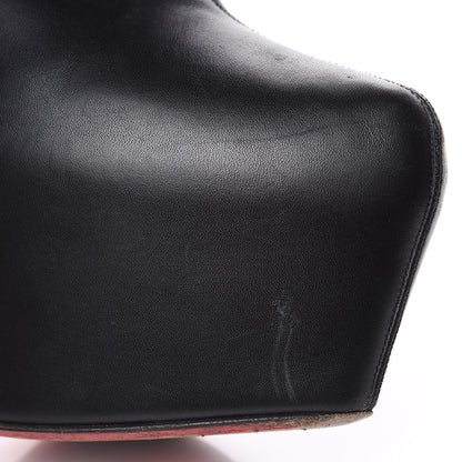 Christian Louboutin Calfskin Daf Booty 160 Ankle Boots 40 Black 8 of 13