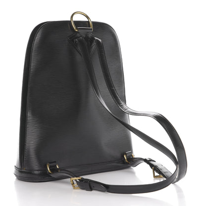 Louis Vuitton Epi Gobelins Backpack Black 2 of 13