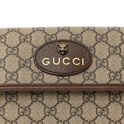 Gucci GG Supreme Monogram Neo Vintage Web Belt Bag Brown 9 of 12