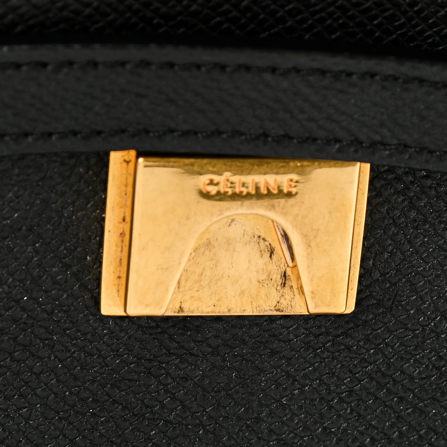 Celine Grained Calfskin Micro Belt Bag Black 11 of 16