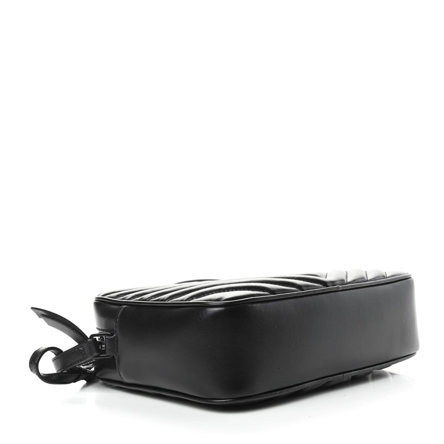 Calfskin Matelasse Monogram Lou Camera Bag Black