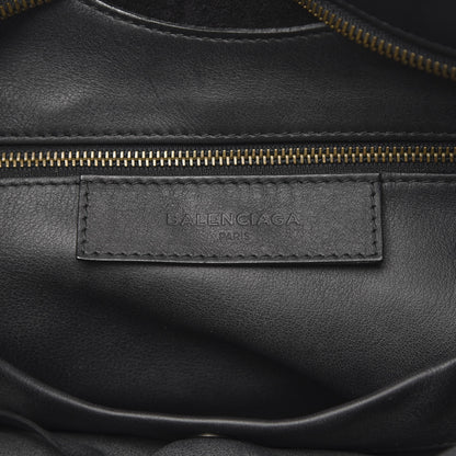 Balenciaga Veau Soyeux Perforated Blackout Hardware City Black 6 of 11