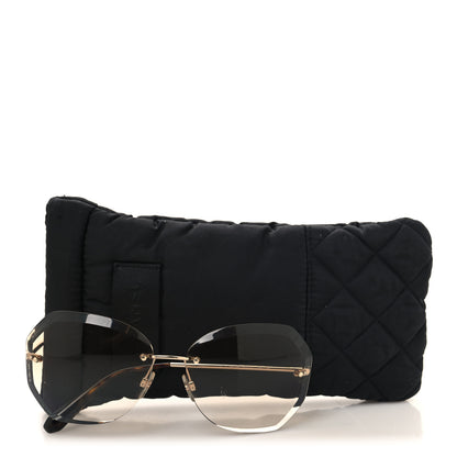 Chanel Metal Spring Round Sunglasses 4220 Gold Brown 8 of 8