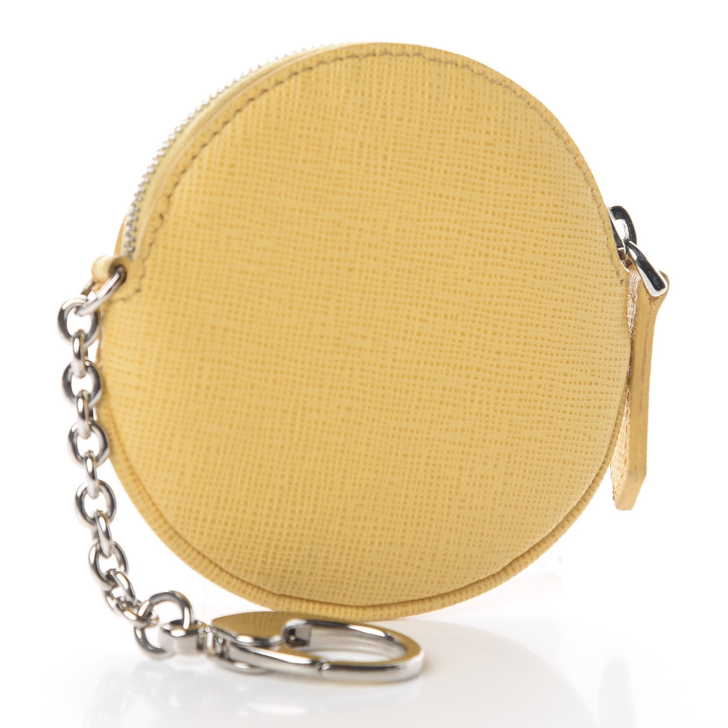 Vitello Elite Monster Eye Coin Purse Key Case Yellow