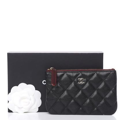 Chanel Caviar Quilted Small Cosmetic Case Black 8 of 8