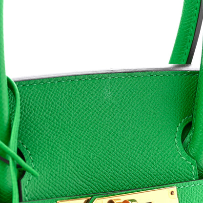 Hermes Epsom Birkin 30 Bambou 13 of 13