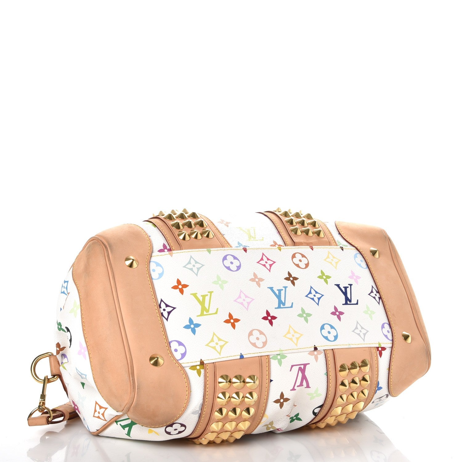 Louis Vuitton Monogram Multicolor Courtney MM White 5 of 15