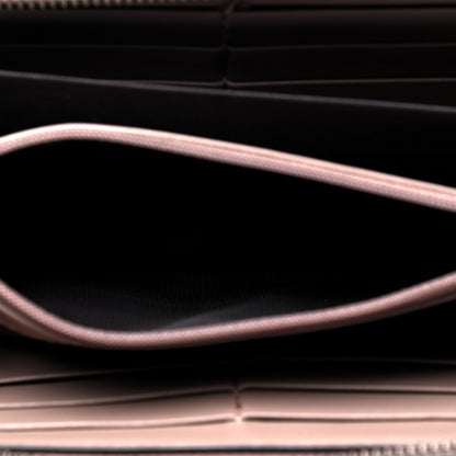 Gucci Calfskin Matelasse GG Marmont Zip Around Wallet Porcelain Rose 5 of 7