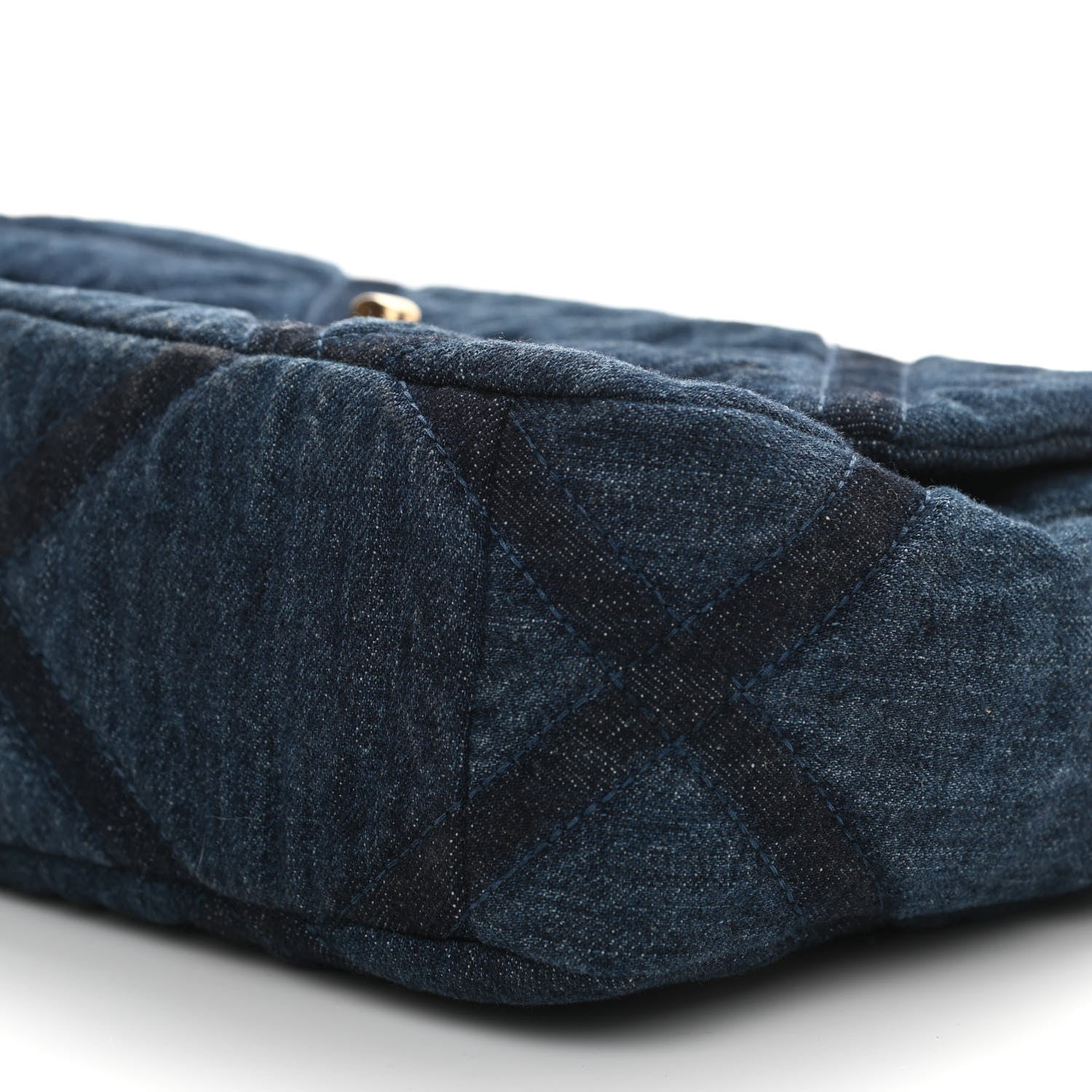 Chanel Denim Quilted Medium Chanel 19 Flap Blue 9 of 9