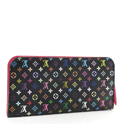 Louis Vuitton Monogram Multicolor Insolite Wallet Black Grenade 3 of 16