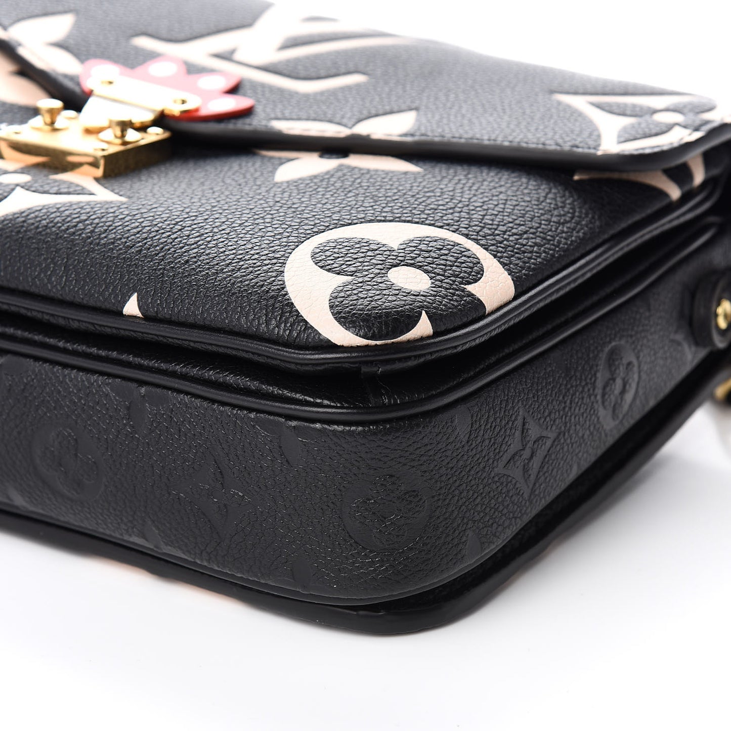 Empreinte Monogram Giant Crafty Pochette Metis Black Creme