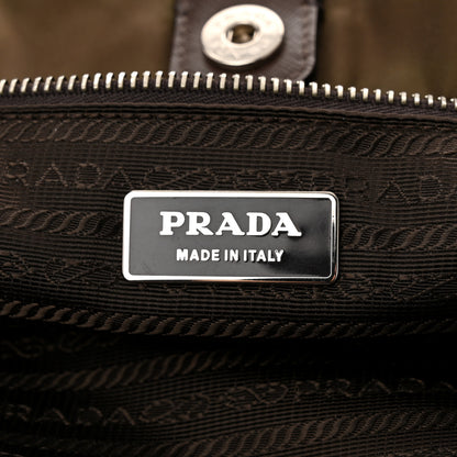Prada Tessuto Nylon Shopping Tote Bruciato 6 of 10