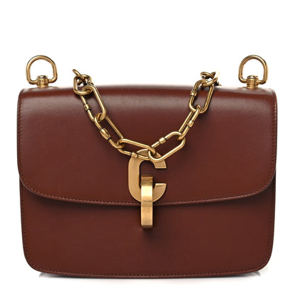 Christian Dior Lambskin 21st Chain Flap Bag Brown 1 of 5